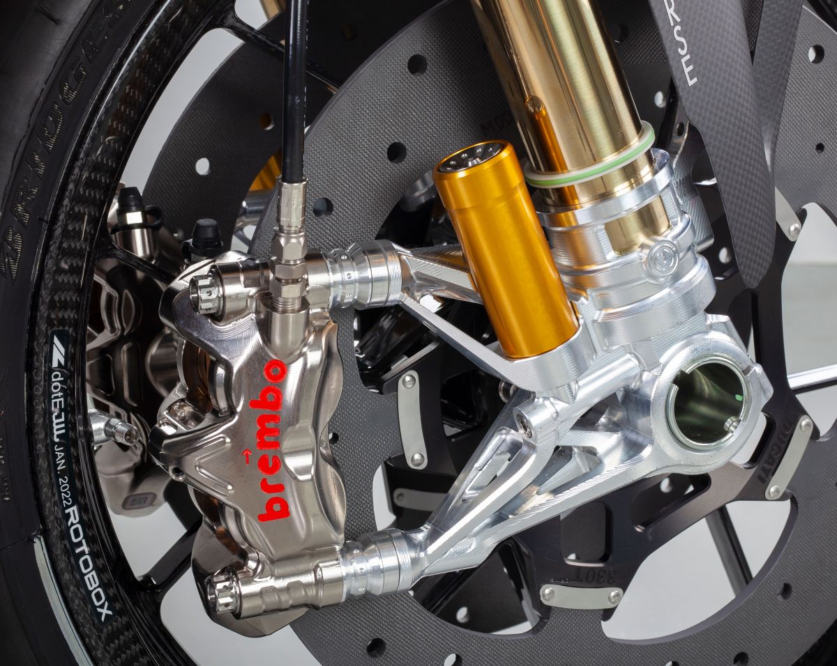 CNC vilica noga set 108 mm „GP Style“ Motocorse Ducati Panigale V4/S/R (18–24) 
