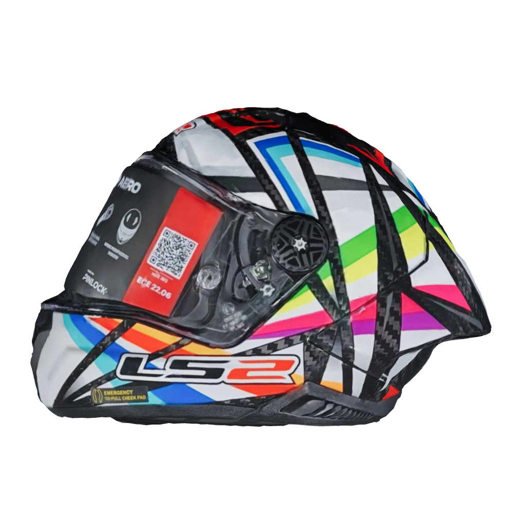 LS2 FF805 kaciga Thunder GP Aero Flash Crna 168059002 