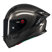 MT-Helmets KRE+ S kaciga od čistog karbona sjajna A1 Glow sveobuhvatna 