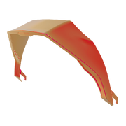 Nexx X.R3R Spoiler Crveni 