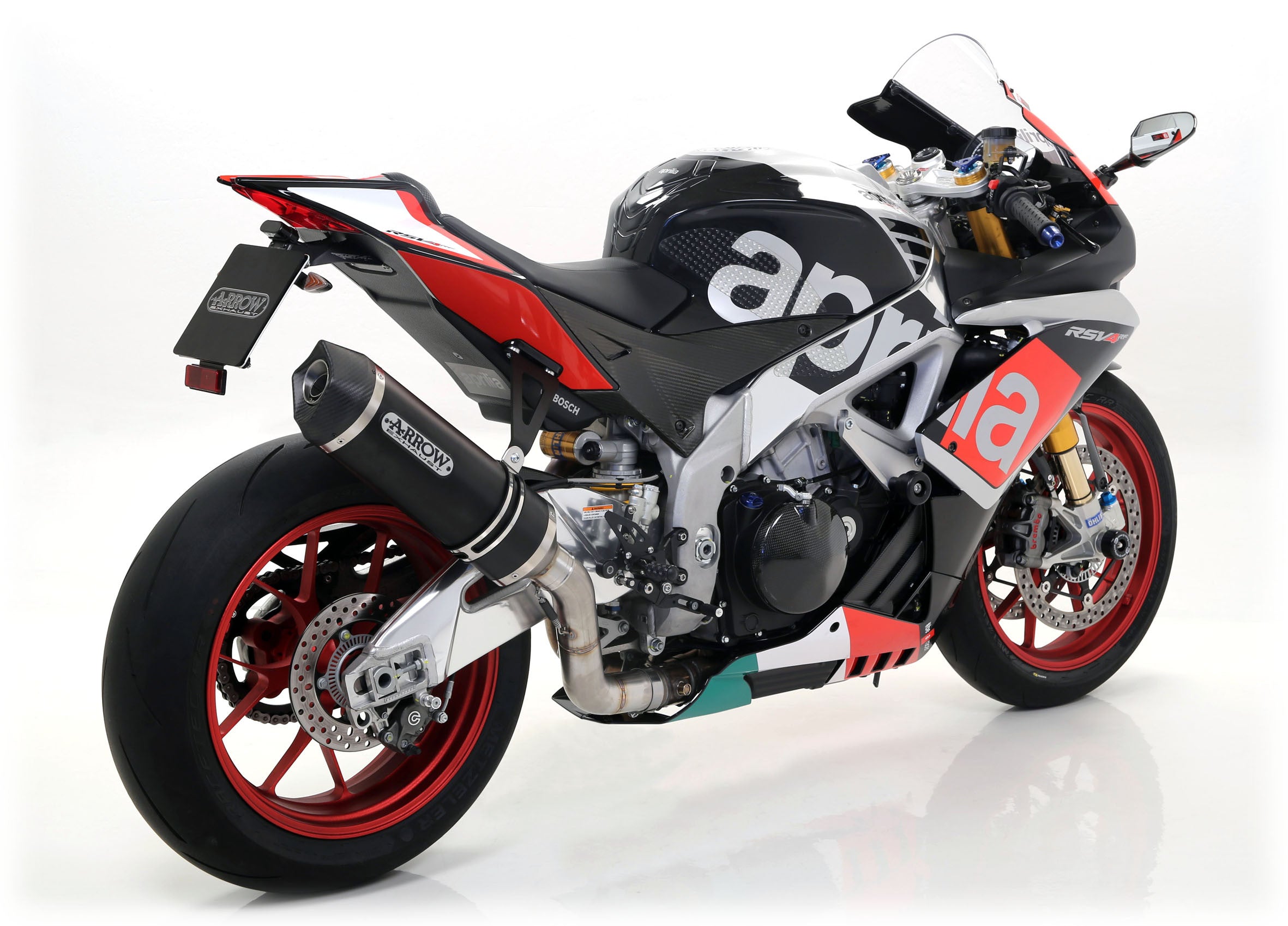 Arrow Slip-On Race-Tech aluminij Dark Aprilia RSV4/RR/RF (15-16) 71744AKN 