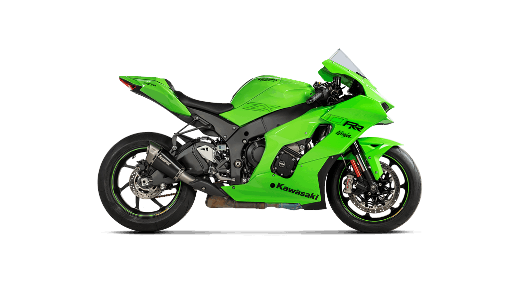 Akrapovič Slip-On Line (Titan) Kawasaki ZX-10 R/RR (21-25) S-K10SO28-ASZTBL 
