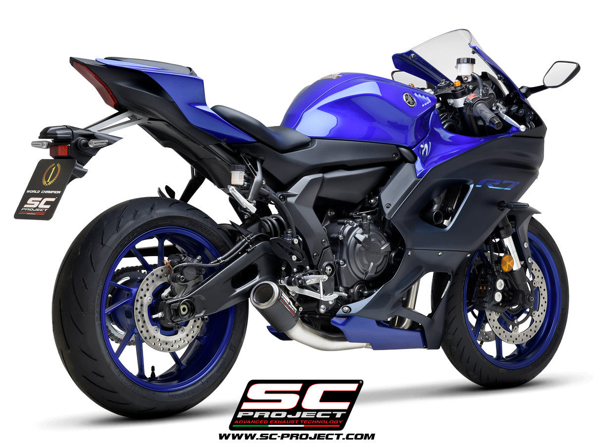 SC-Project kompletni sustav RACE CR-T Yamaha YZF-R7 (21-25) Y36A-CDE36 
