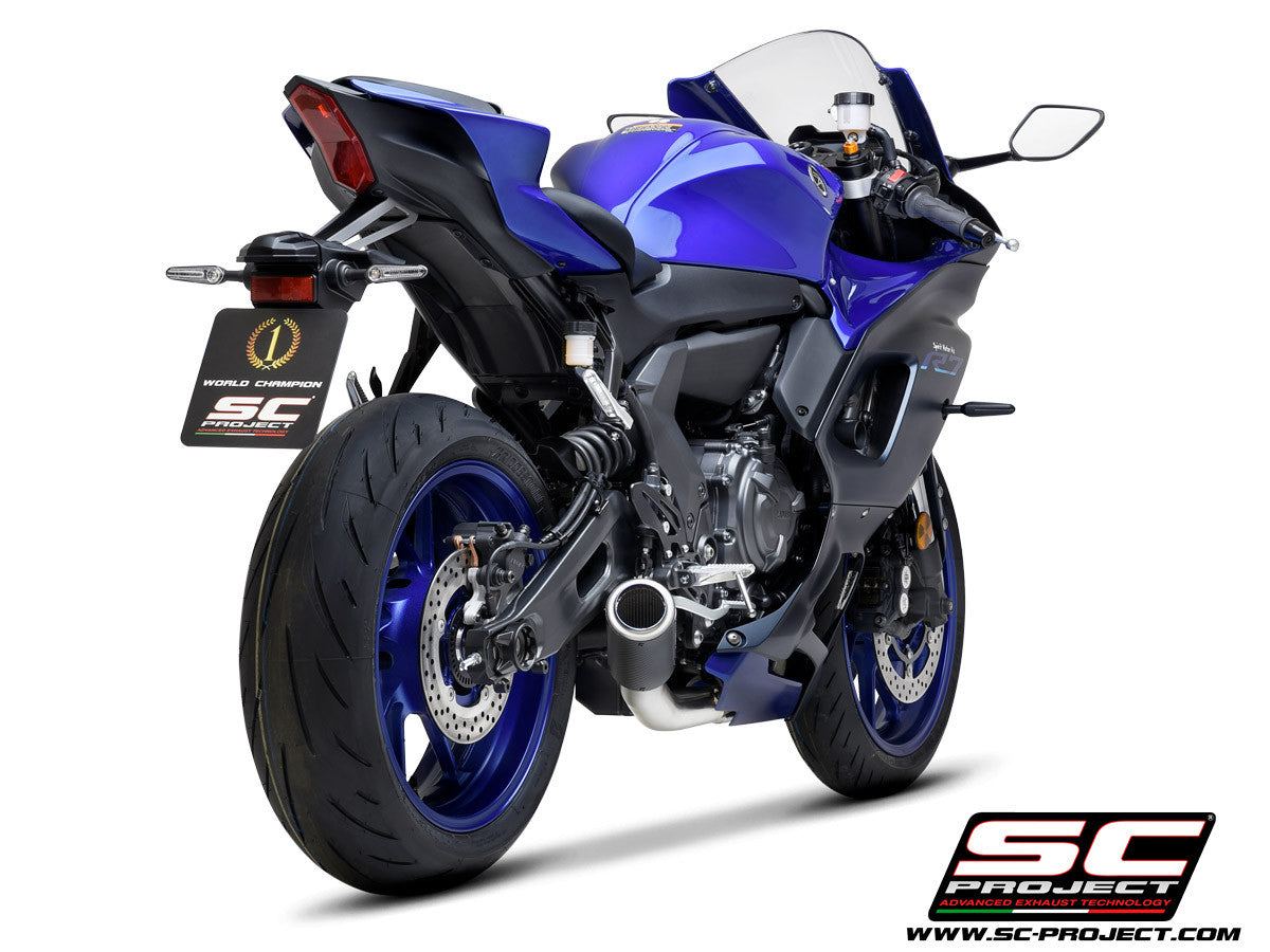 SC-Project kompletni sustav RACE CR-T Yamaha YZF-R7 (21-25) Y36A-CDE36 