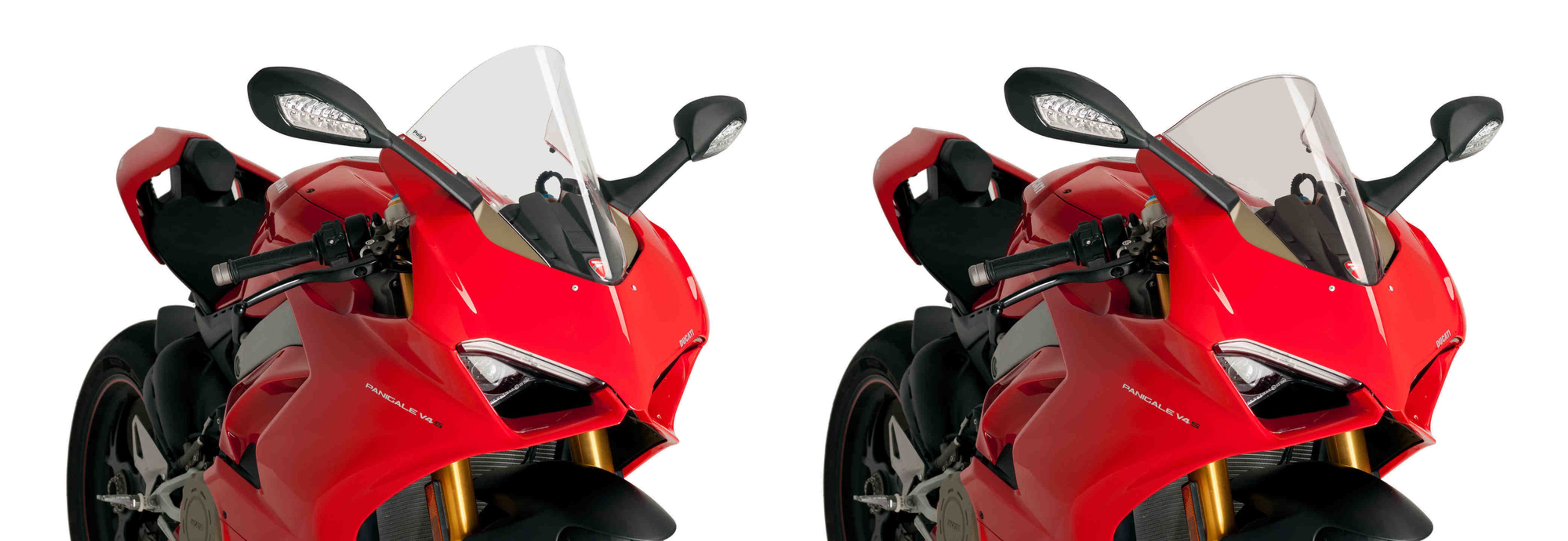 Puig R-Racer vjetrobransko staklo Ducati Panigale V4/S (18-19) 9690 
