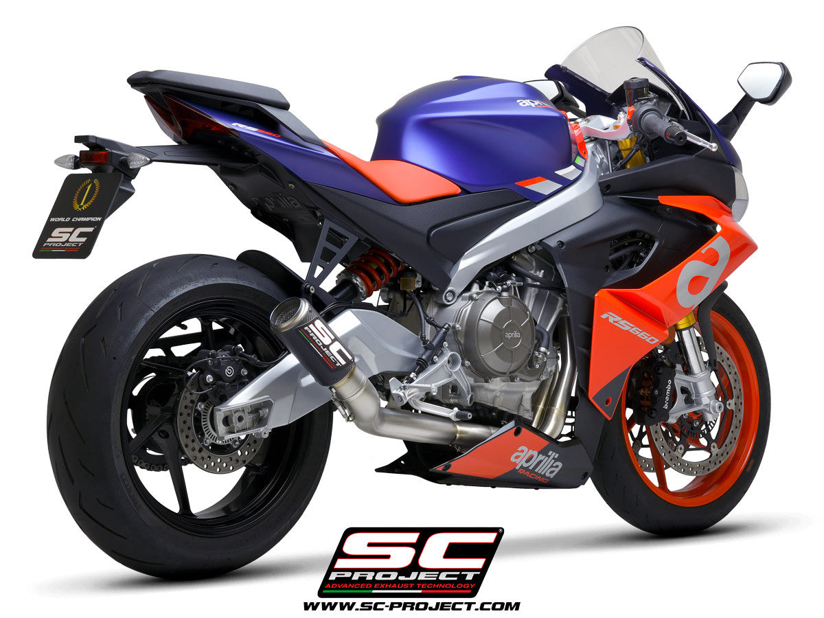 SC-Project Titan cjeloviti sustav 2-1 CR-T Aprilia RS 660 (20-24) A23A-PTC36 